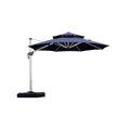 10 FT Navy Blue Cantilever Patio Umbrella H9651