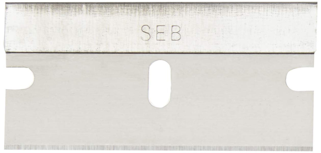 Single Edge Razor Blades, High Carbon Steel, 100-Pack A981993