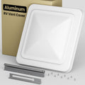 Aluminum RV Roof Vent Cover 14x14 In Y564