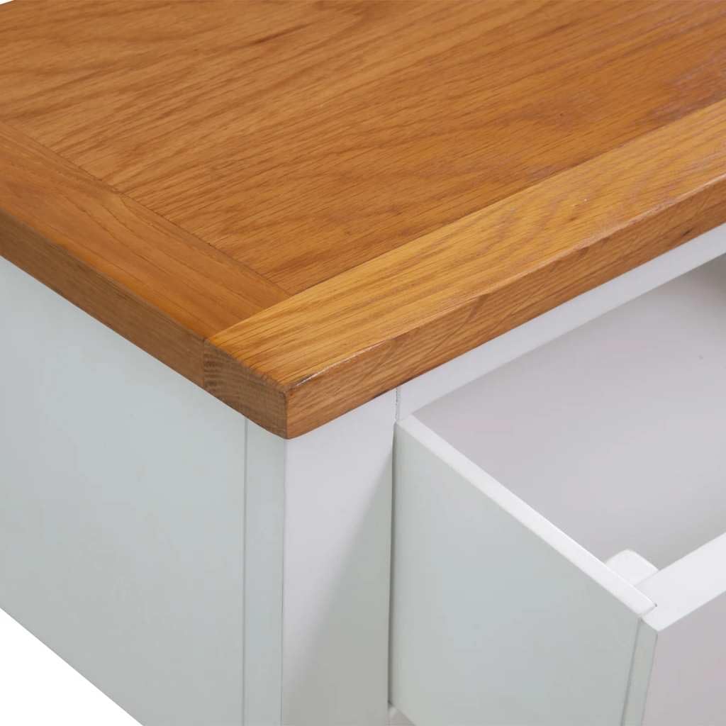 Solid Oak Wood Console Table K216
