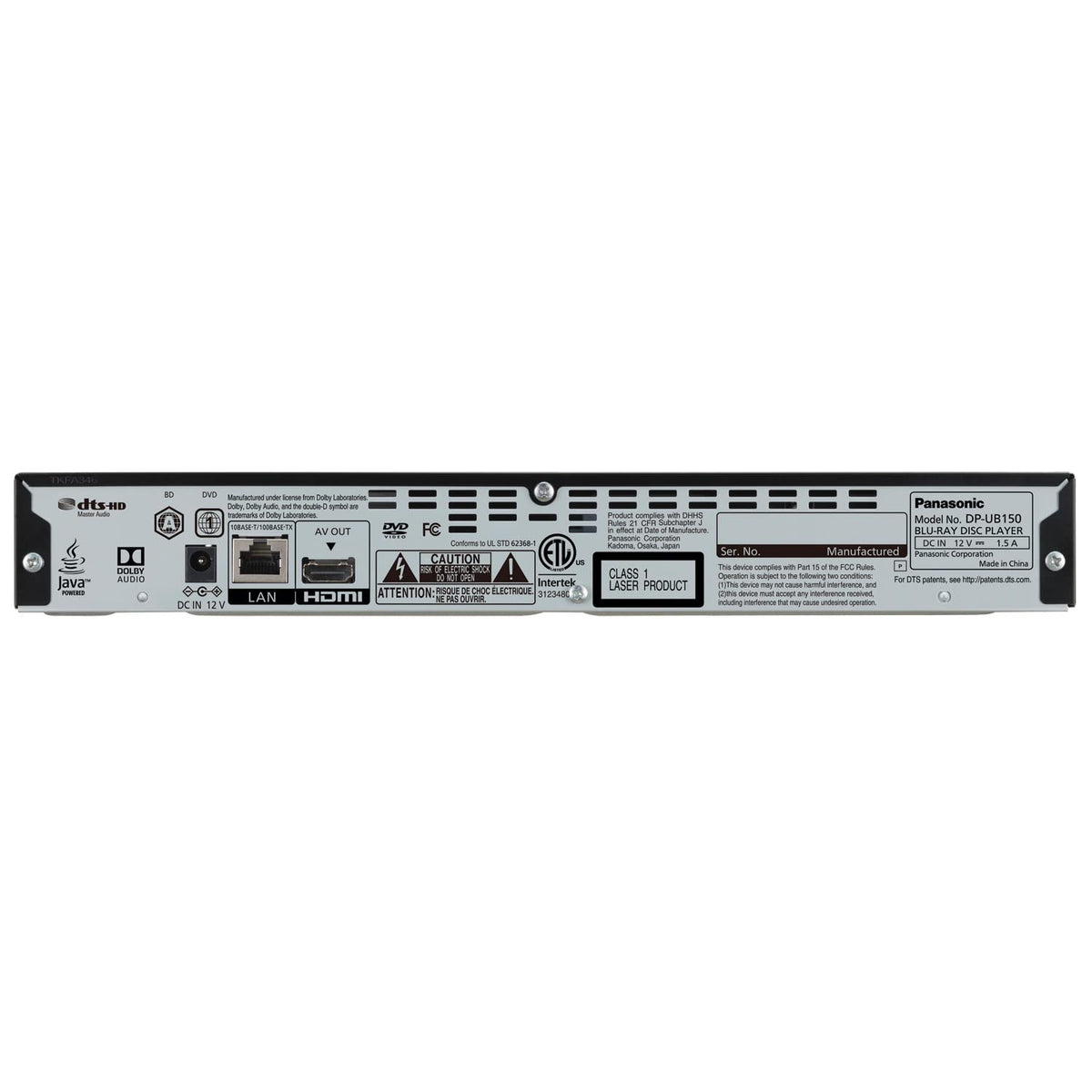 4K Blu Ray Player Z90671
