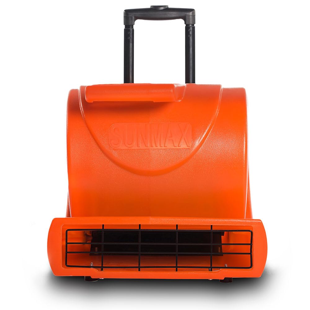 3-Speed 1.3HP 5000 CFM Air Mover Floor Dryer with Telescopic Handle H4190
