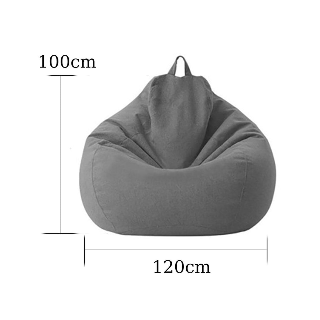 Yellow Large Bean Bag Chair Cover H772