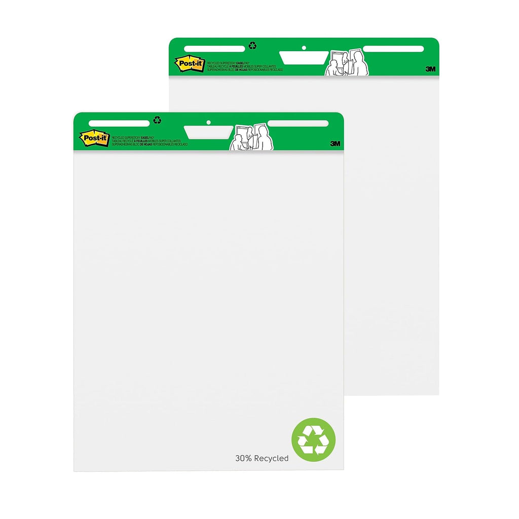 Self-Stick Easel Pad, 30 Sheets, 25-Inch x 30-Inch, White V346