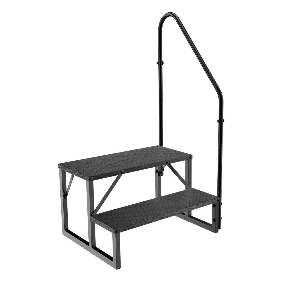 2 Step Ladder with Handrail V801