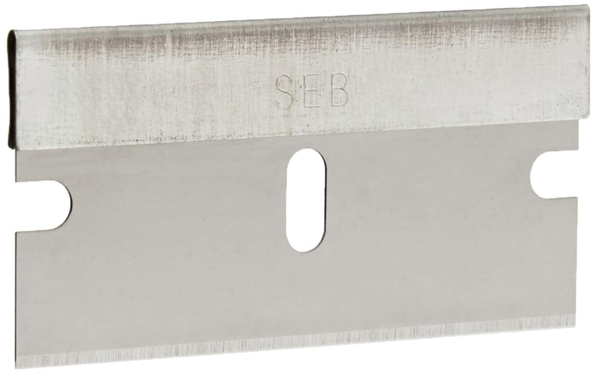 Single Edge Razor Blades, High Carbon Steel, 100-Pack A981993
