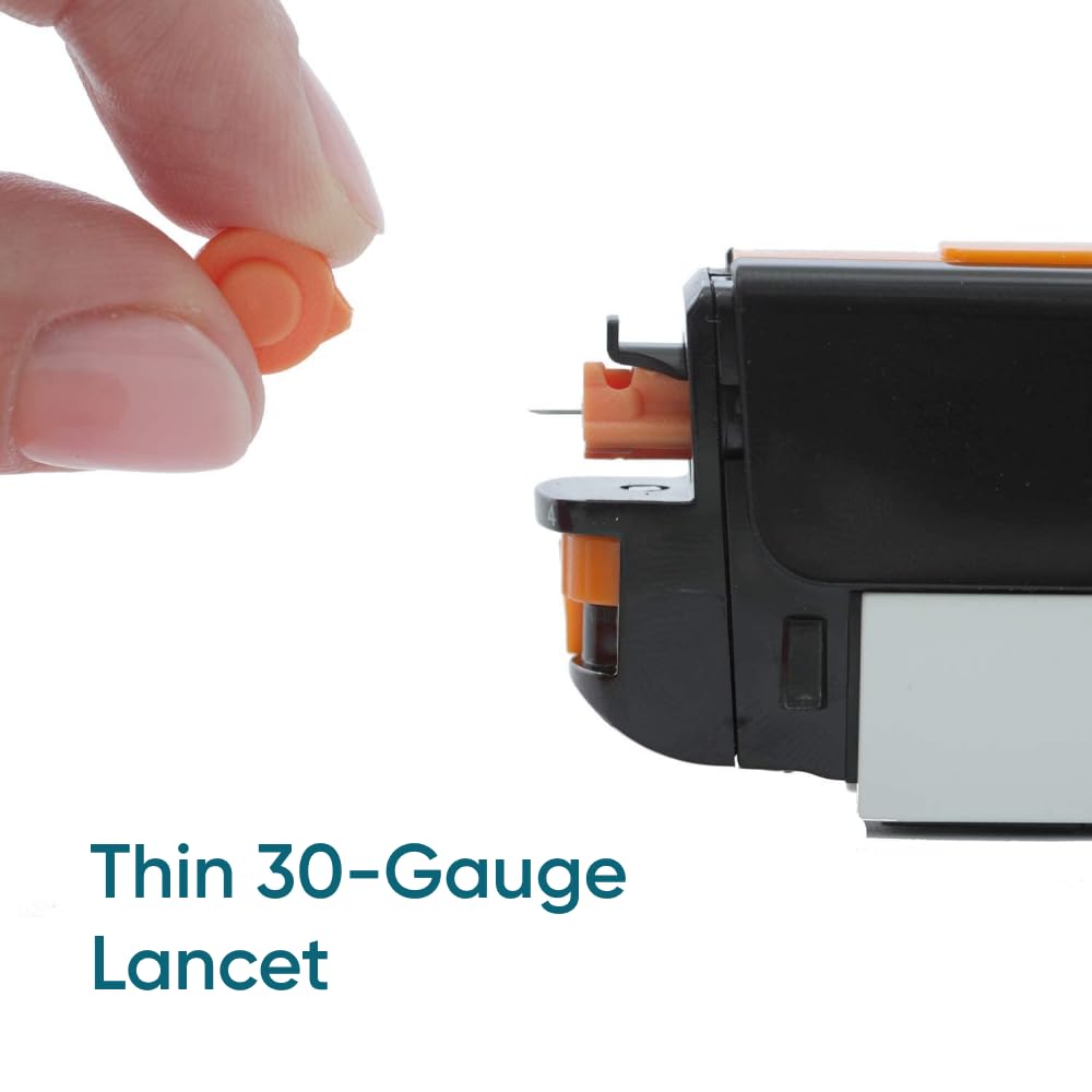 Black Diabetes Travel Case and 100 Sterile Lancets T809773