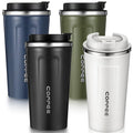 4 Pack 17oz Stainless Steel Insulated Coffee Mug with Lid V261