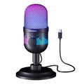 USB Condenser Gaming Microphone with RGB Lighting K76483
