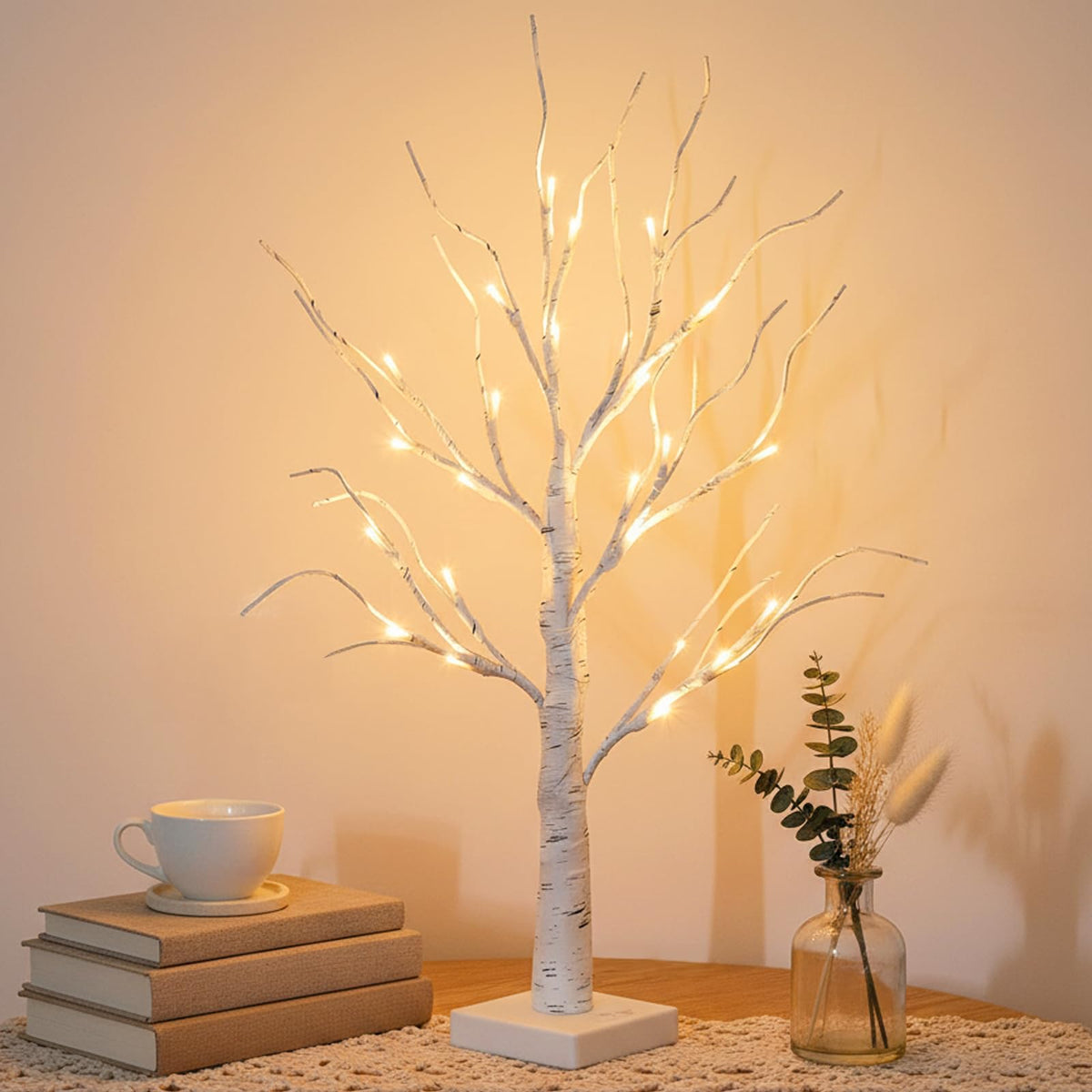Lighted Birch Tree with Lights H783107