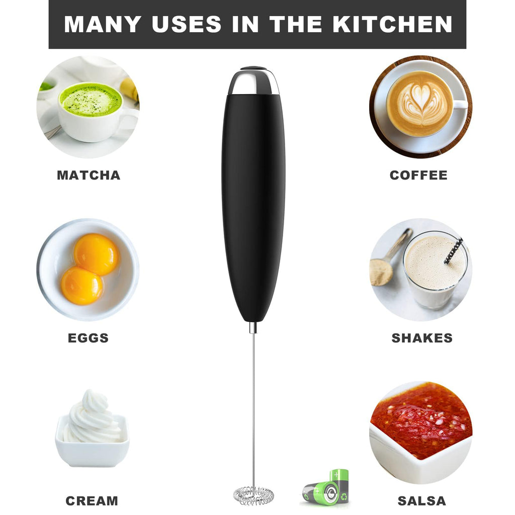 Electric Handheld Milk Frother Drink Mixer X34143