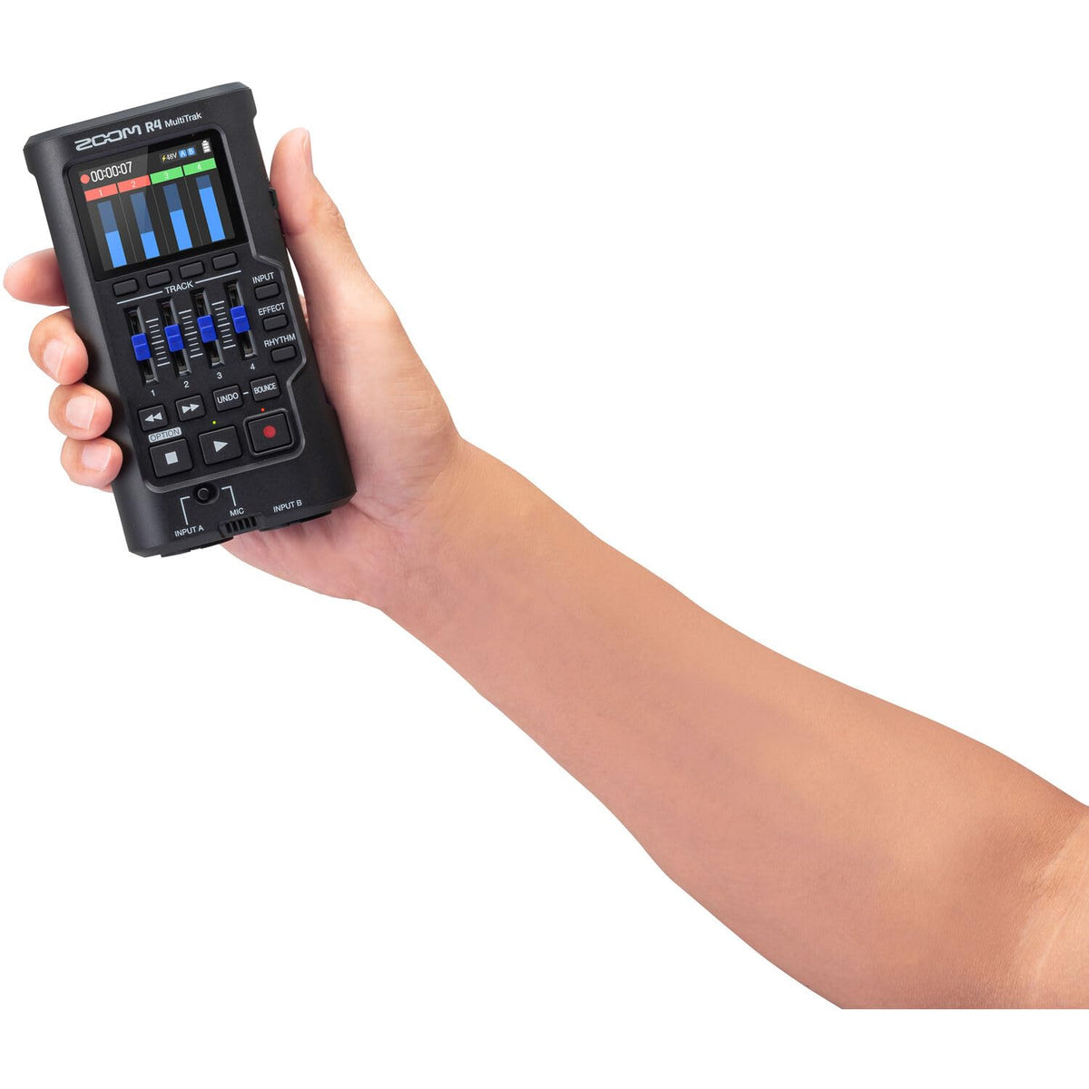 4-Track 32-Bit Float Portable Audio Recorder K736749