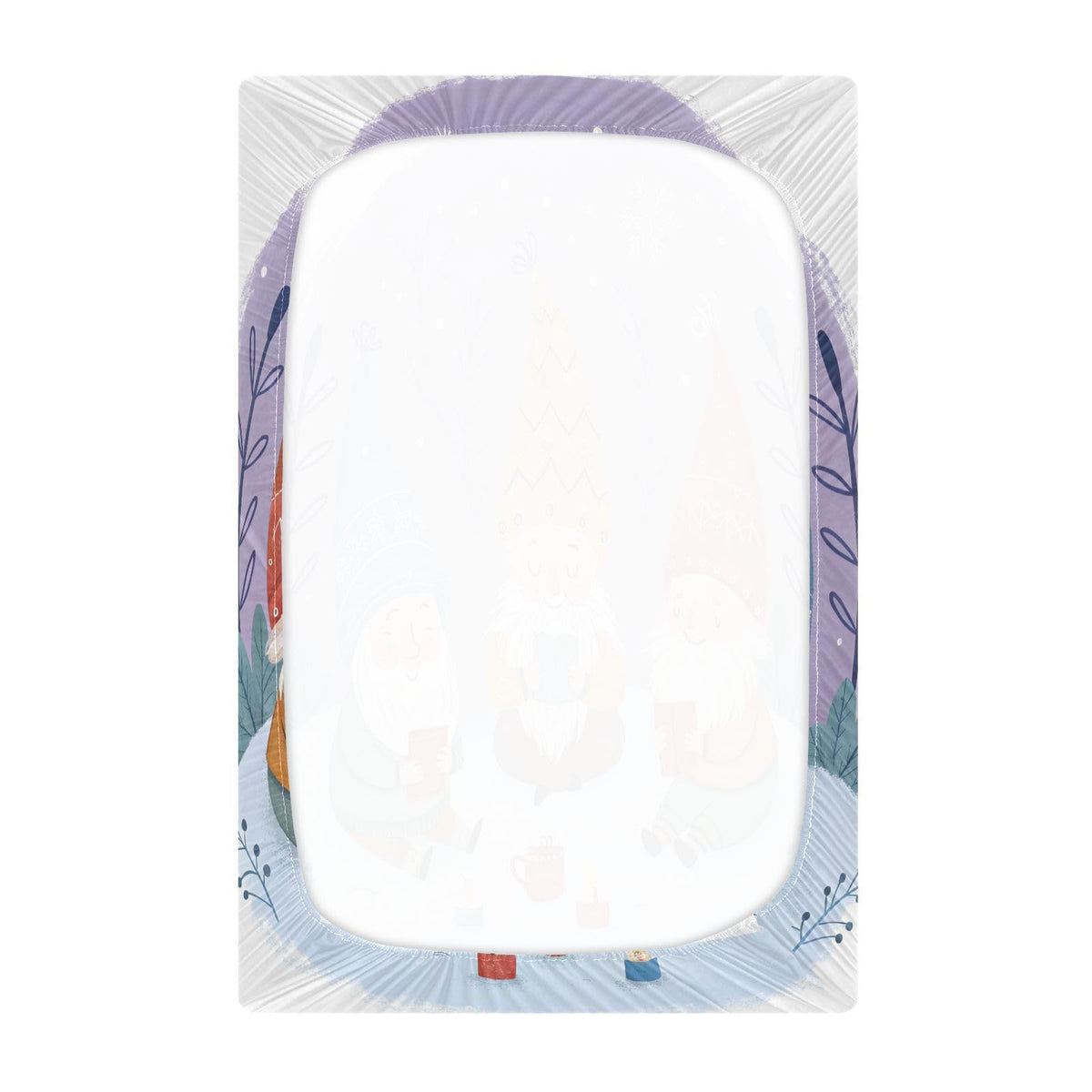 Watercolor Crib Sheet 52" x 28" Y5880