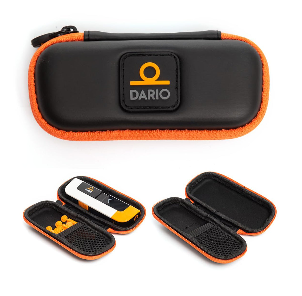 Black Diabetes Travel Case and 100 Sterile Lancets T809773