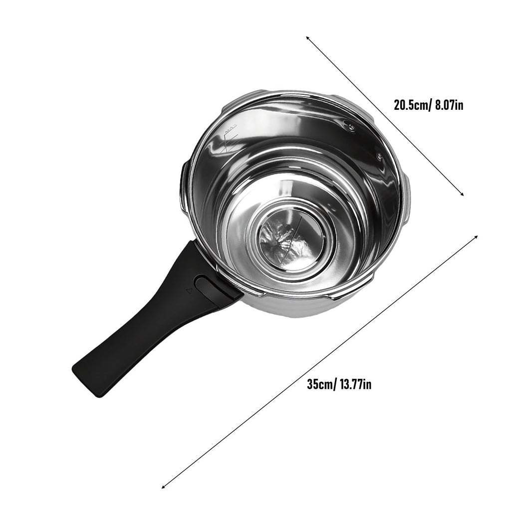 3L Stainless Steel Pressure Cooker X29150