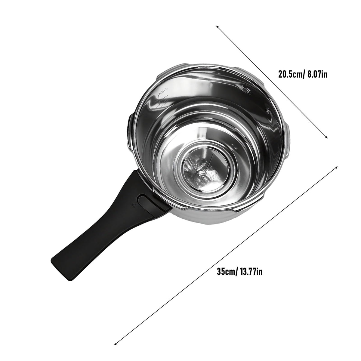3L Stainless Steel Pressure Cooker X29150