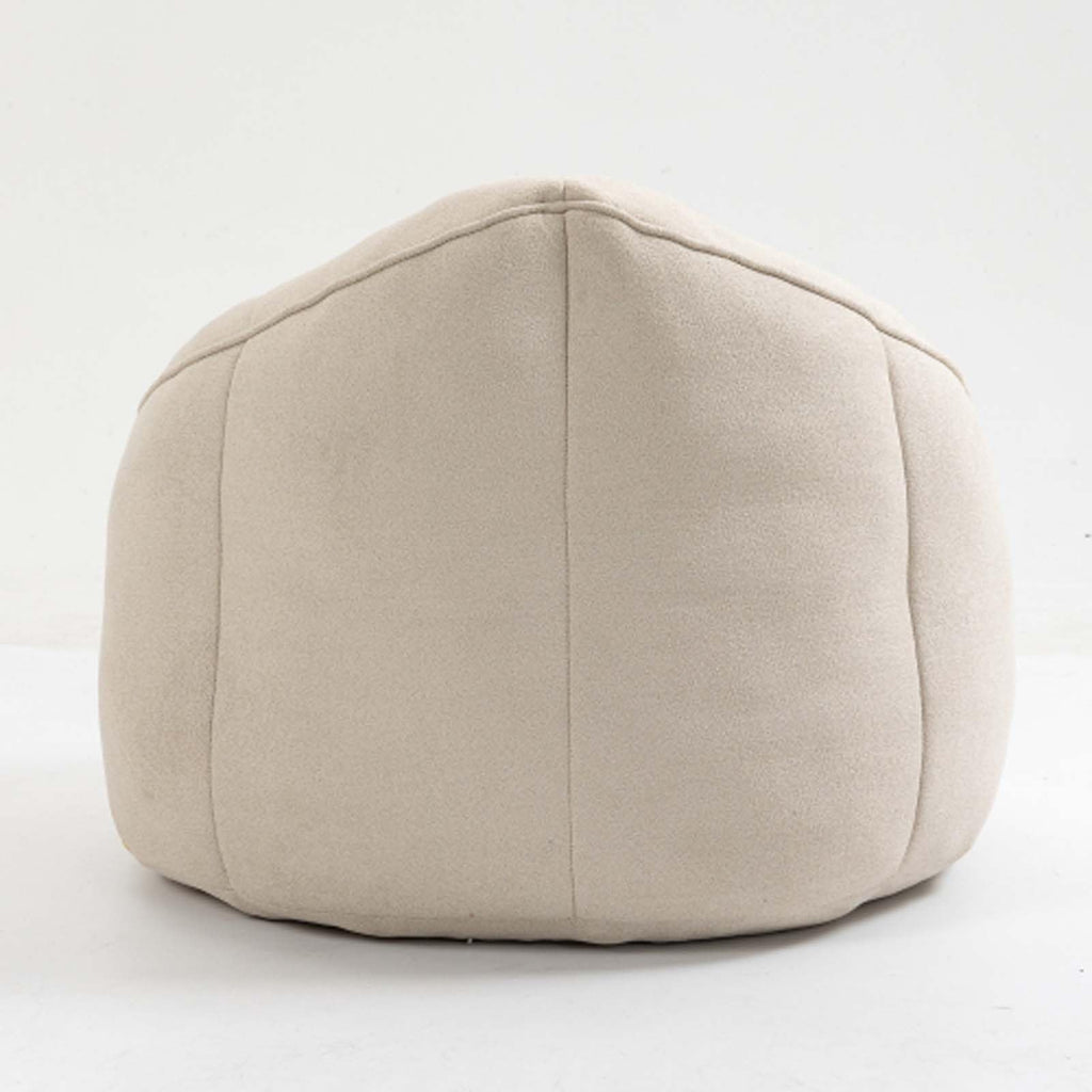 Yellow Memory Foam Bean Bag Chair with Footrest Z591