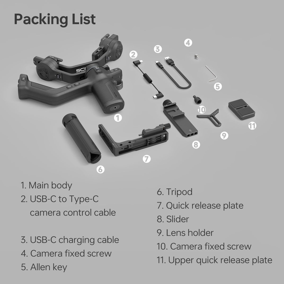 Camera Gimbal Stabilizer J1878