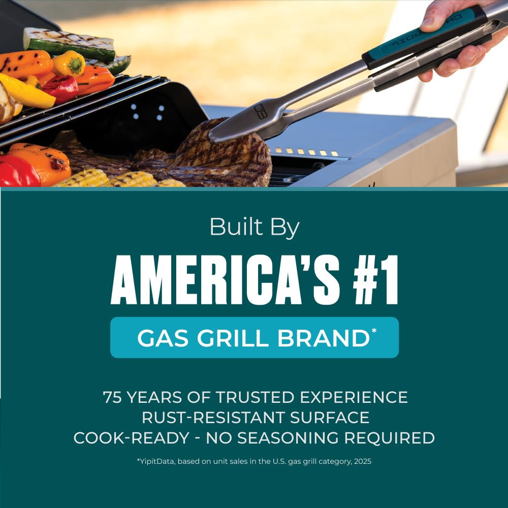 4 Burner Gas and Charcoal Grill A602458