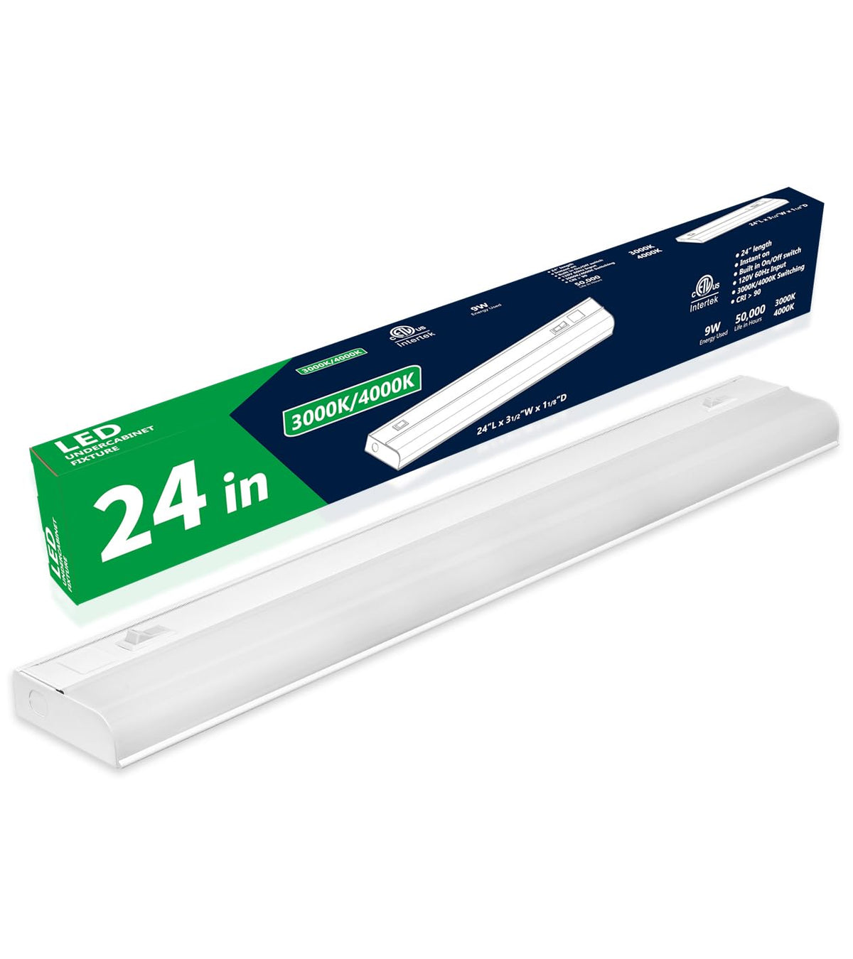 24" Hardwired Under Cabinet Lighting N976636
