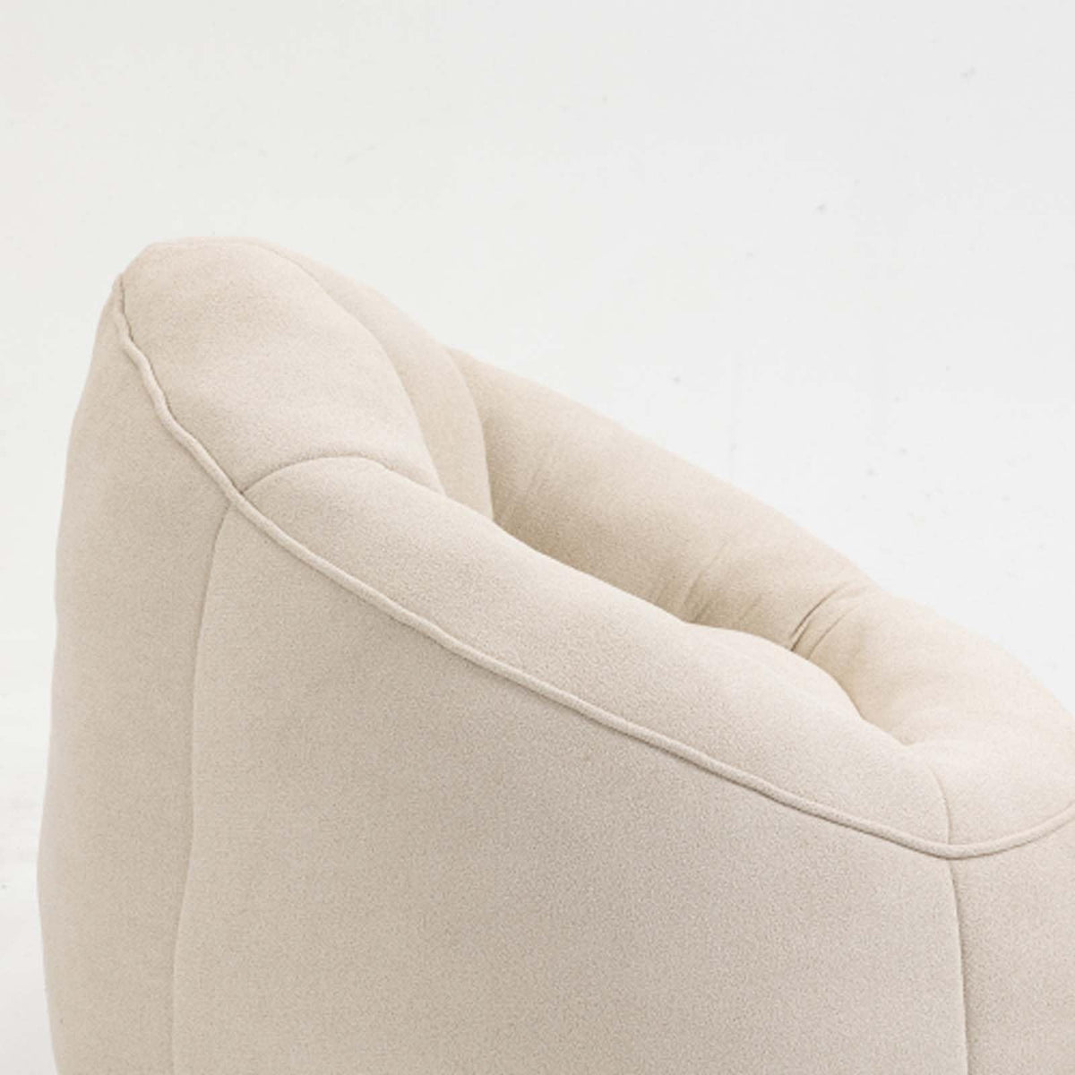Yellow Memory Foam Bean Bag Chair with Footrest Z591