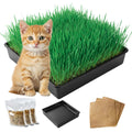 Cat Grass Growing Kit with Organic Seed and Jute Grow Mats Z954
