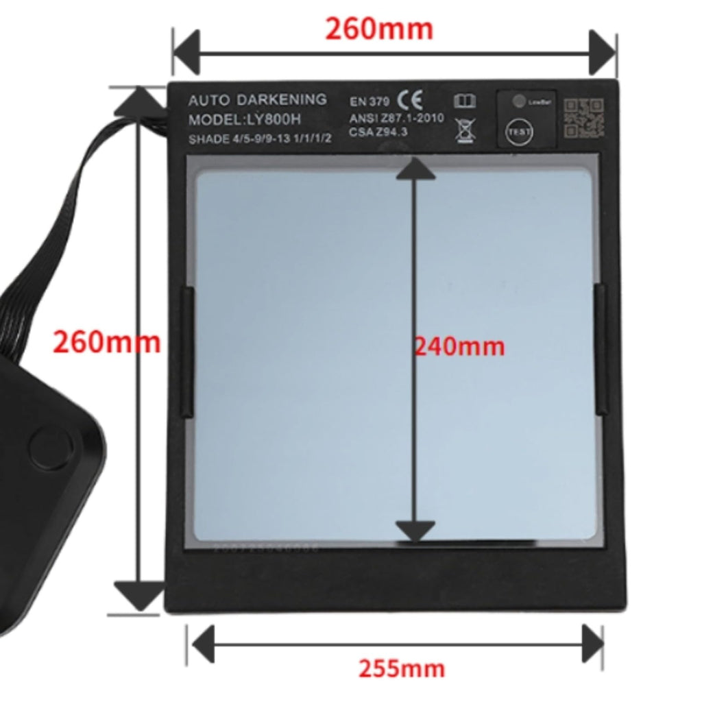 Auto-Darkening Welding Filter Lens P86079
