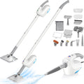 10-in-1 Steam Mop with Detachable Handheld Steamer L8362