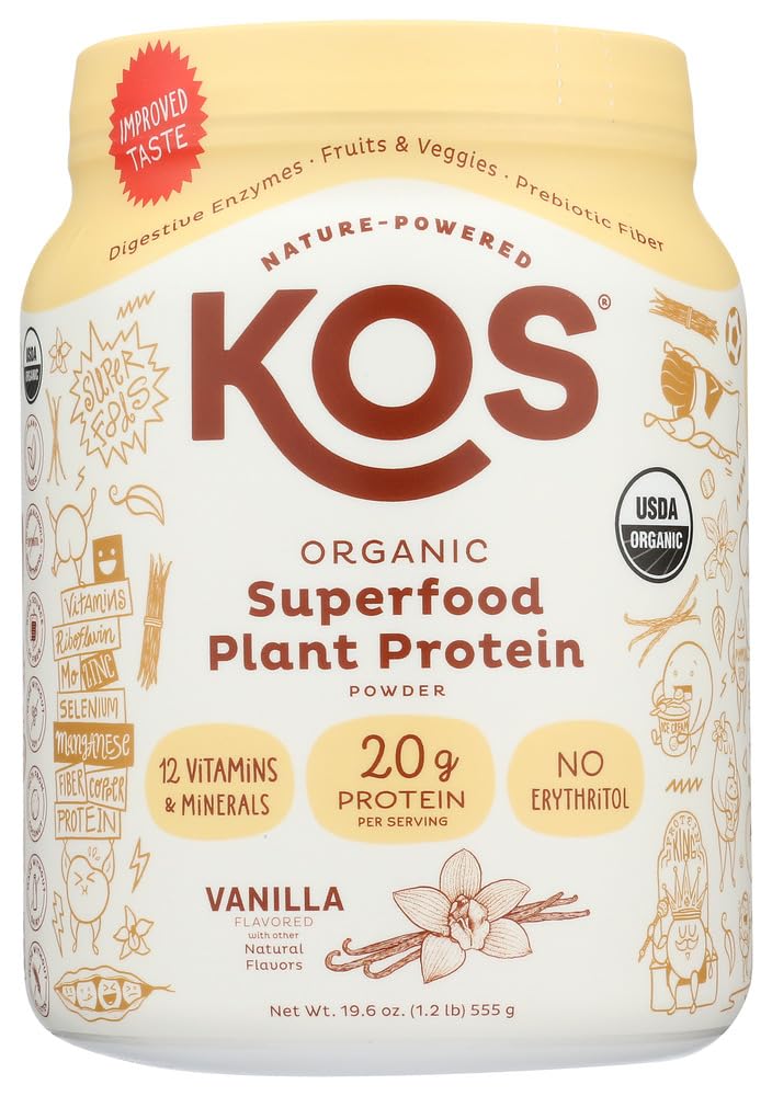 Organic Vanilla Plant Based Protein Powder I799396