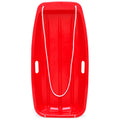 35in Kids Plastic Toboggan Snow Sled with Pull Rope Q789