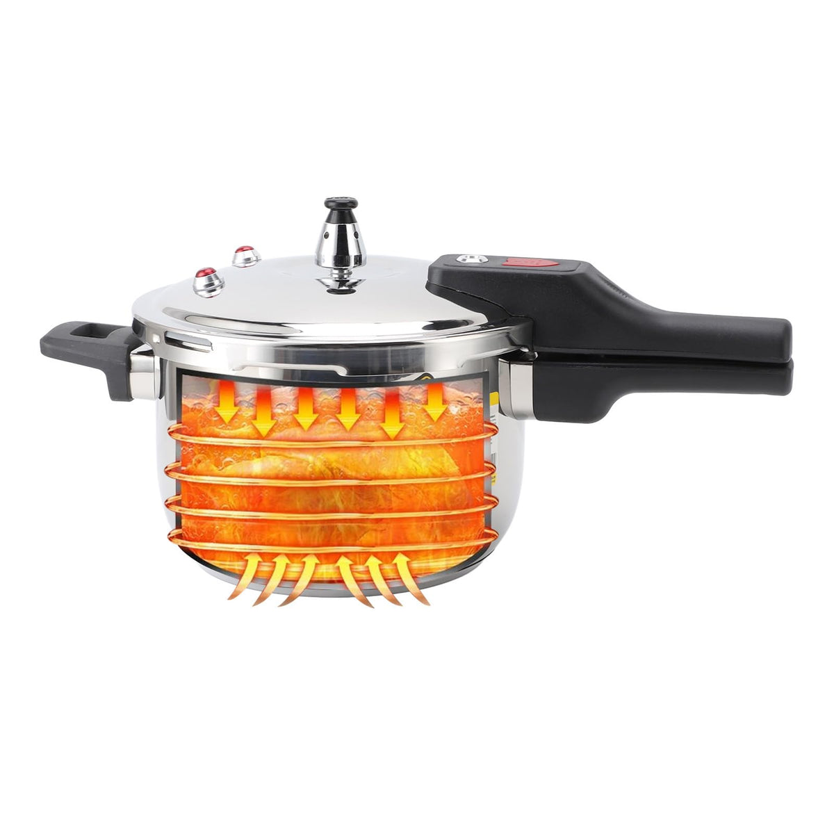 Stainless Steel Non-Stick 3L Pressure Cooker D4659