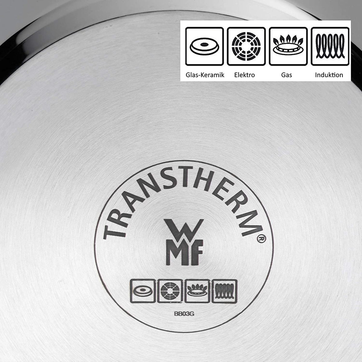 3-Piece Stainless Steel Pressure Cooker Set F595158