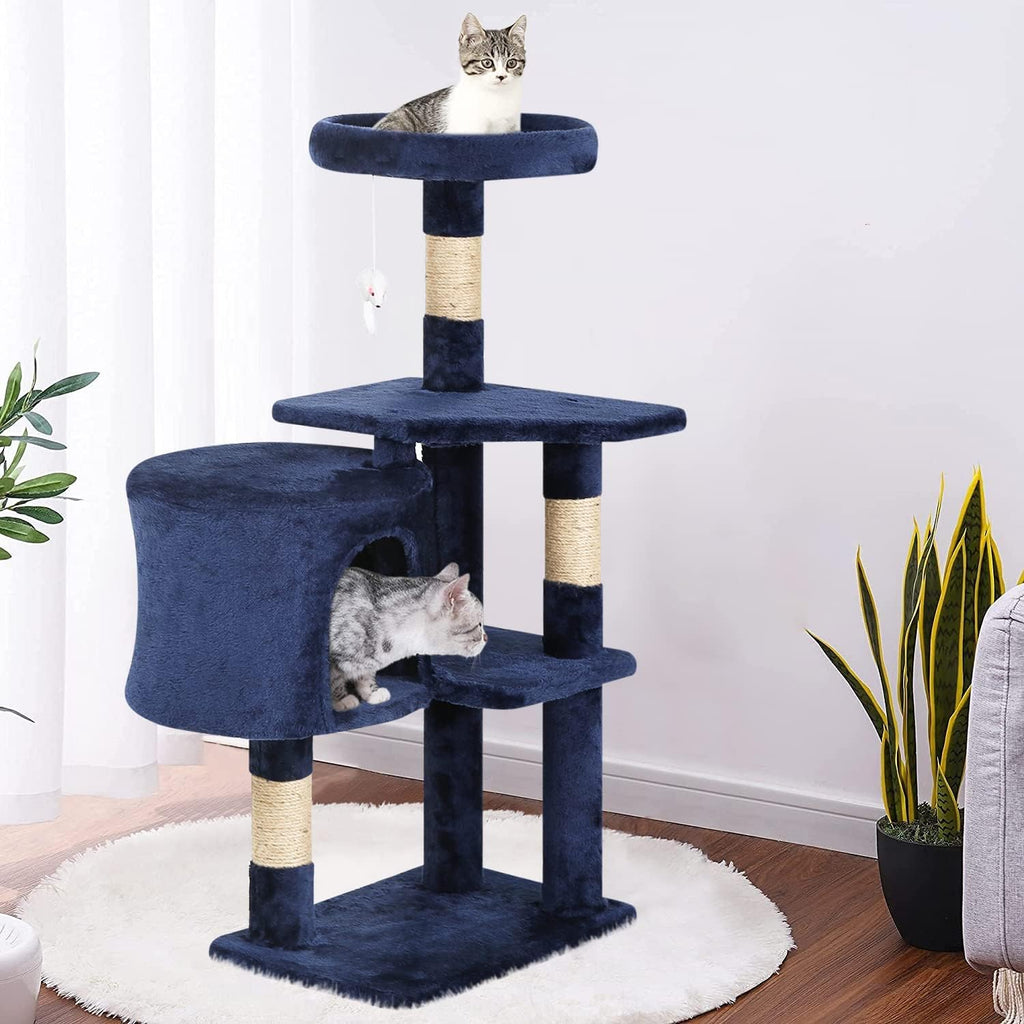 36 Inch Tall Cat Tree with Sisal Rope V39870