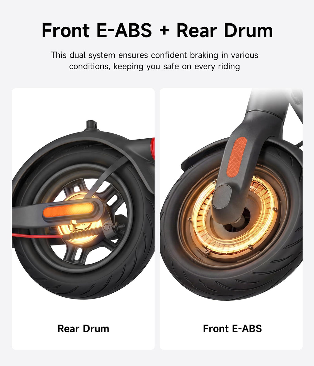 Electric Scooter with Dual Brake Suspension A42657