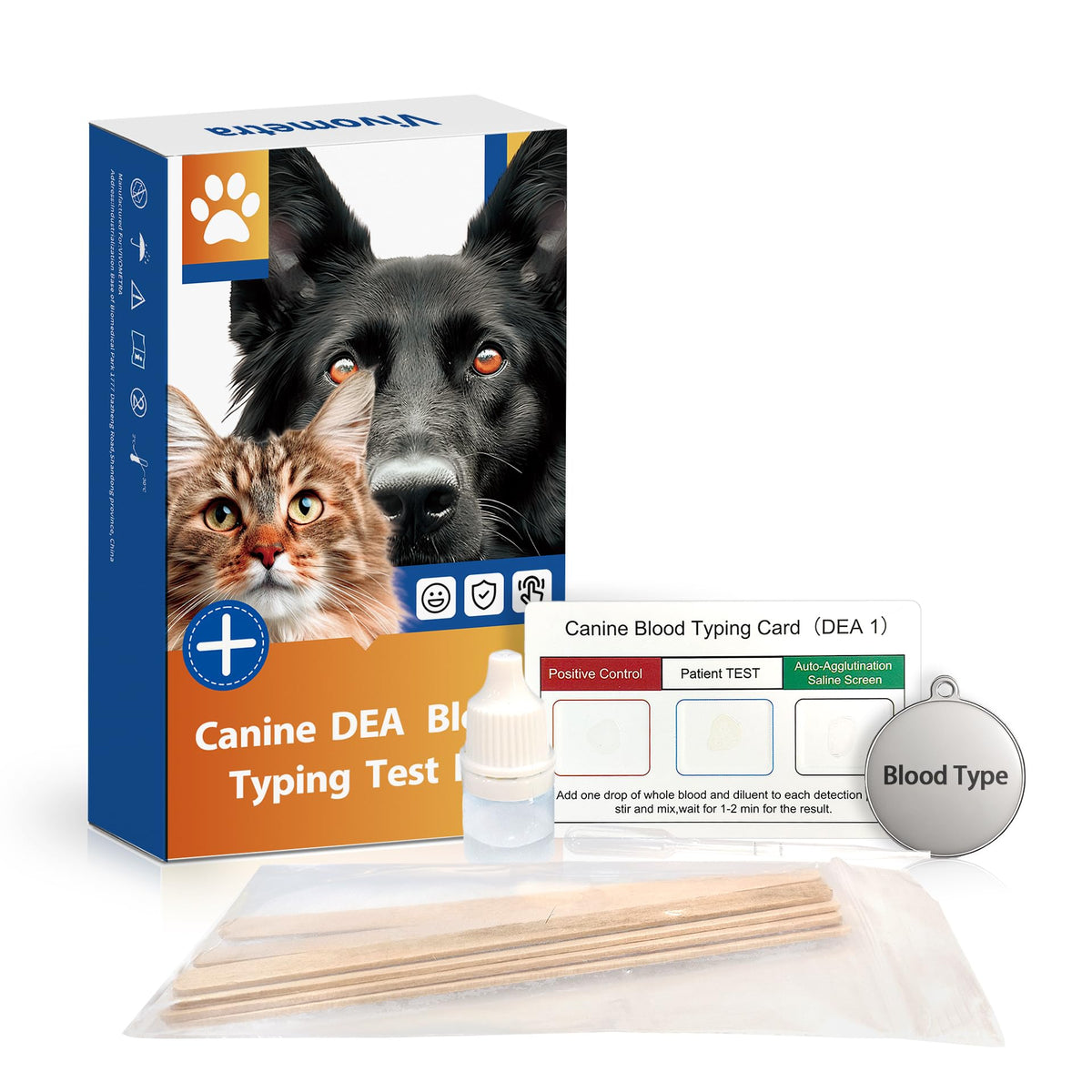 Dog Blood Typing Test Kit T719