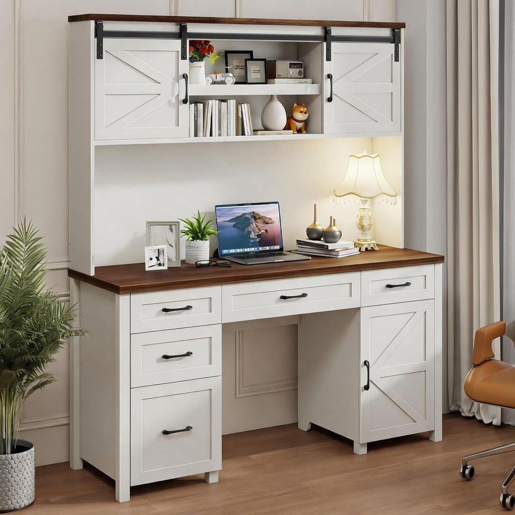 67" H Executive Desk with File Drawer N251
