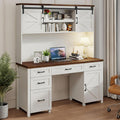 67" H Executive Desk with File Drawer N251