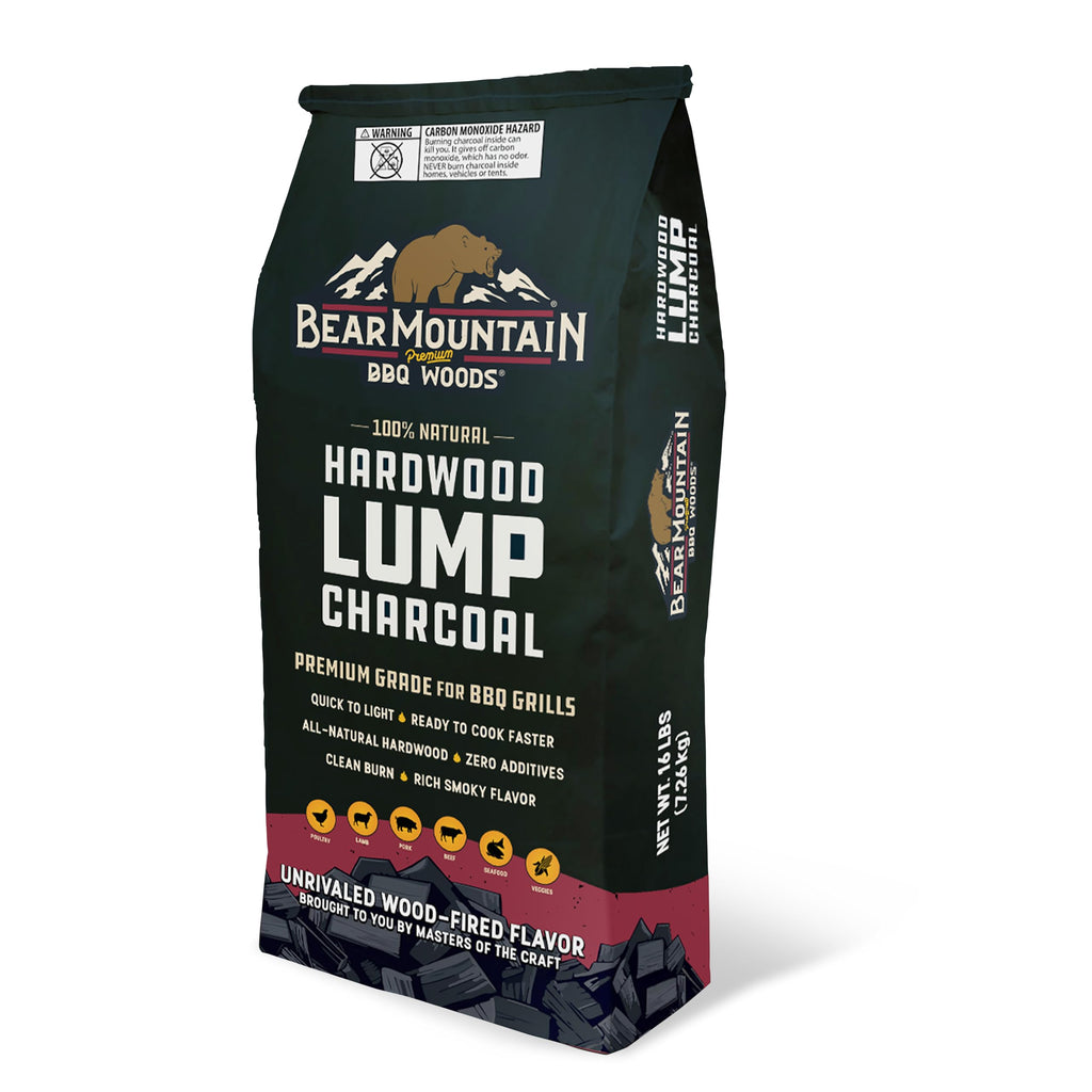 4 Pack Hardwood Lump Charcoal 16 Pounds V354
