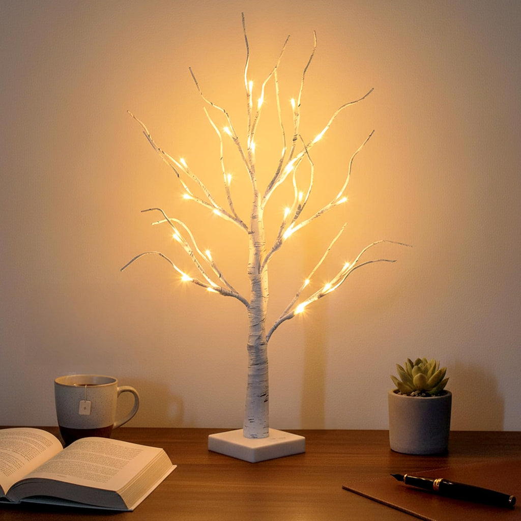 Lighted Birch Tree with Lights H783107