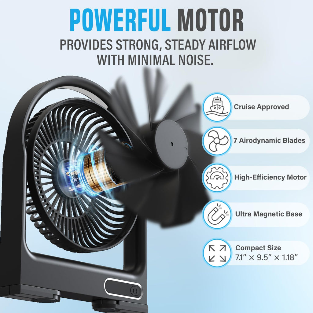 Magnetic Fan with Remote Control Z245261