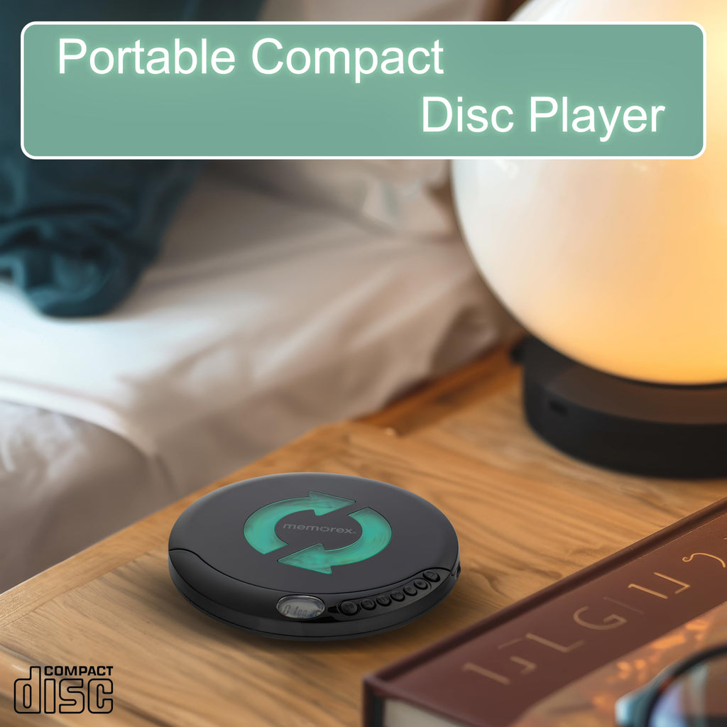 Portable CD Player with Anti-Shock Technology K93370