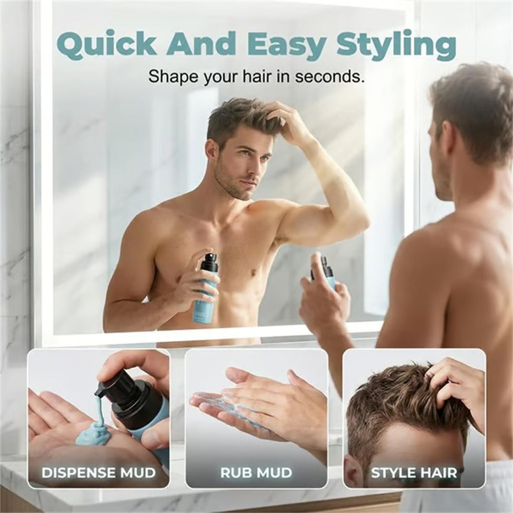 Quick-Dry Matte Styling Mud Spray 5 fl oz I88989