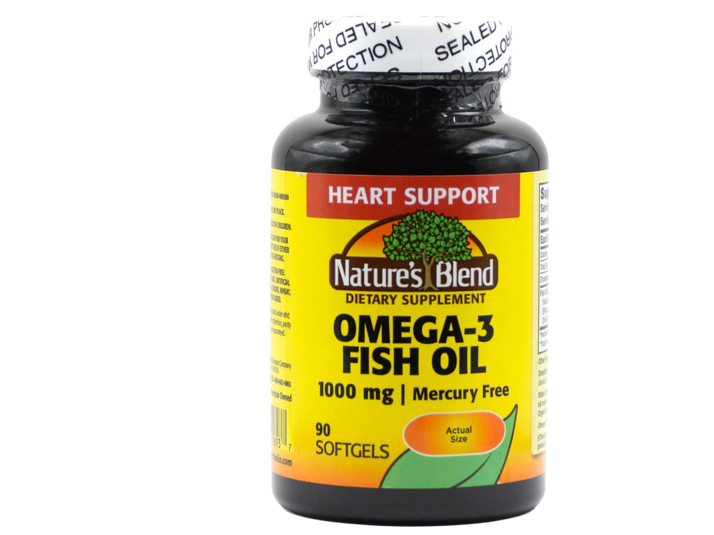 Omega-3 Fish Oil 1000 mg 90 Softgels N8226