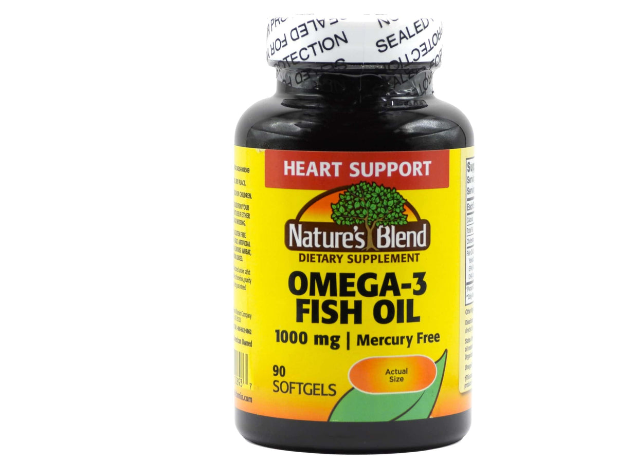 Omega-3 Fish Oil 1000 mg 90 Softgels N8226