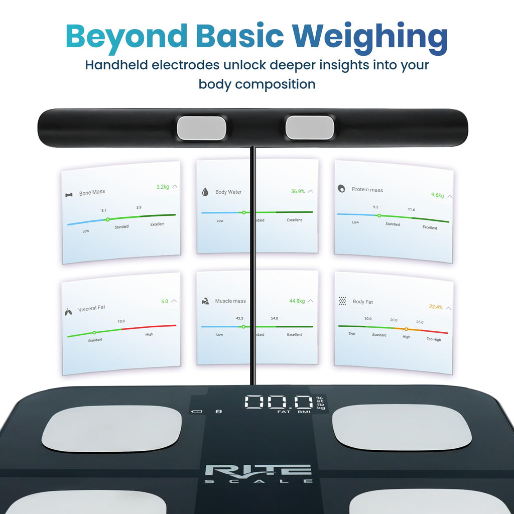 8-Electrode Digital Body Weight Scale with Bluetooth M30083