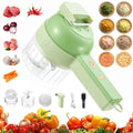 4 in 1 Handheld Electric Vegetable Cutter Set G996299