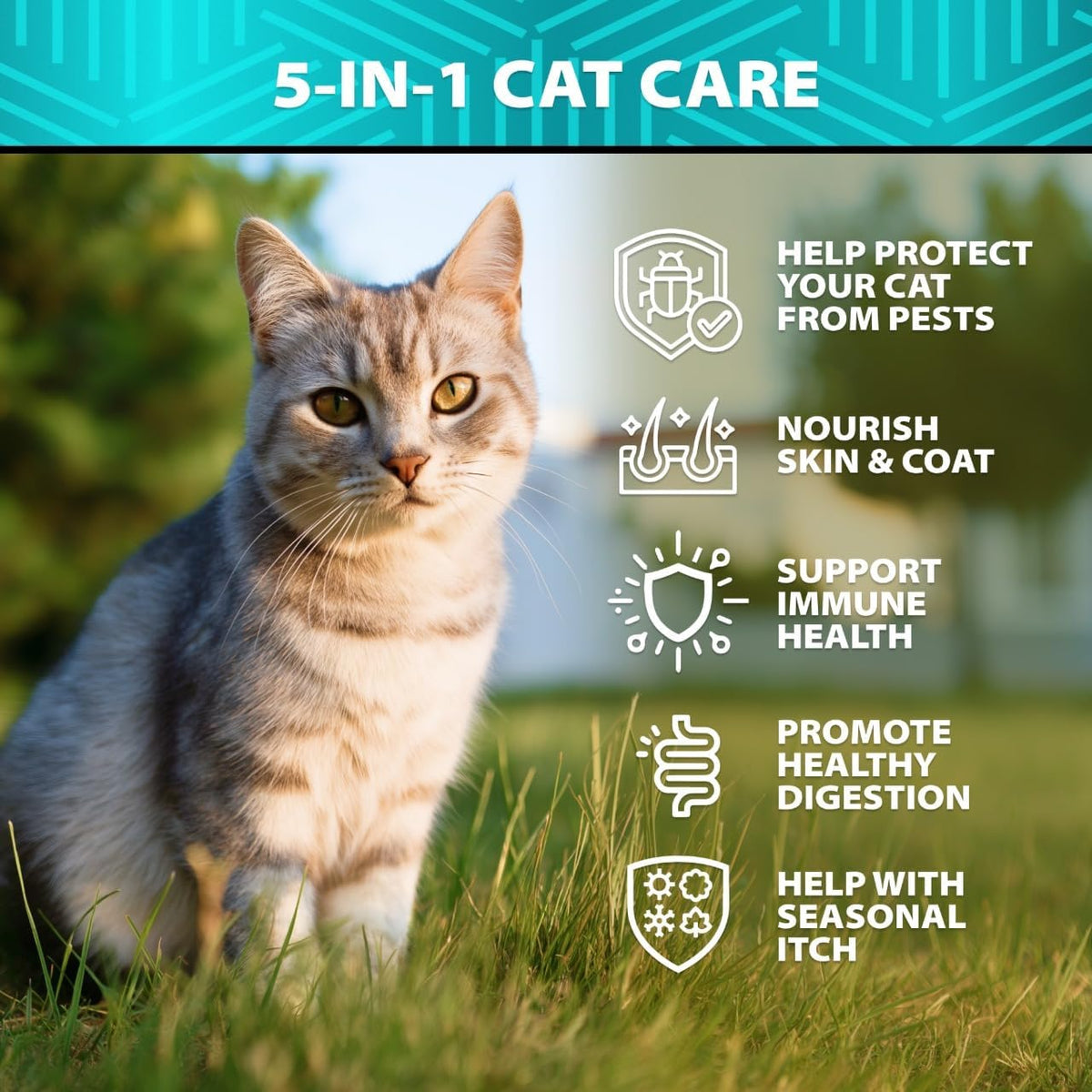 Cat Flea and Tick Supplement M1809