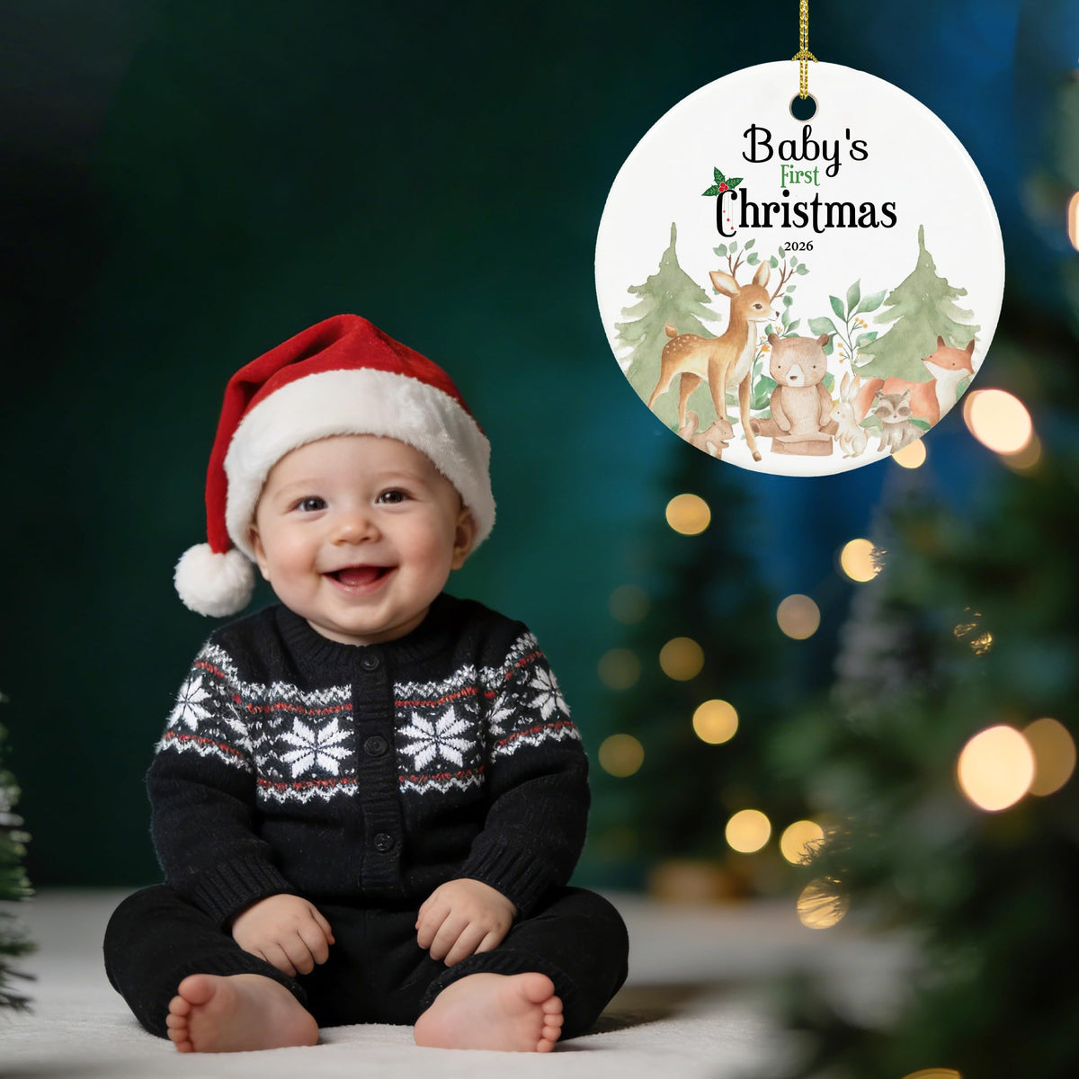 Baby's First Christmas Ornament 2026 F6929