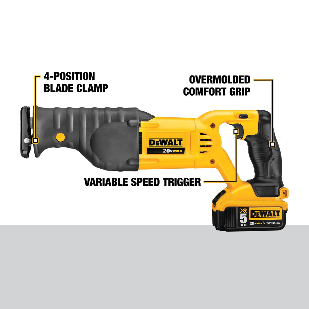 Cordless Reciprocating Saw with Battery and Charger R116