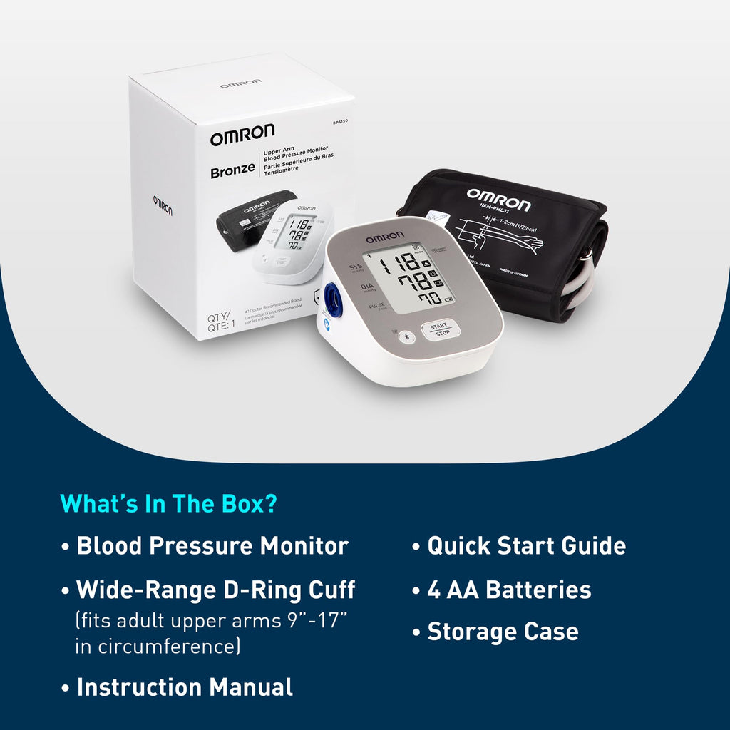 Bronze Blood Pressure Monitor & Upper Arm Cuff Y333